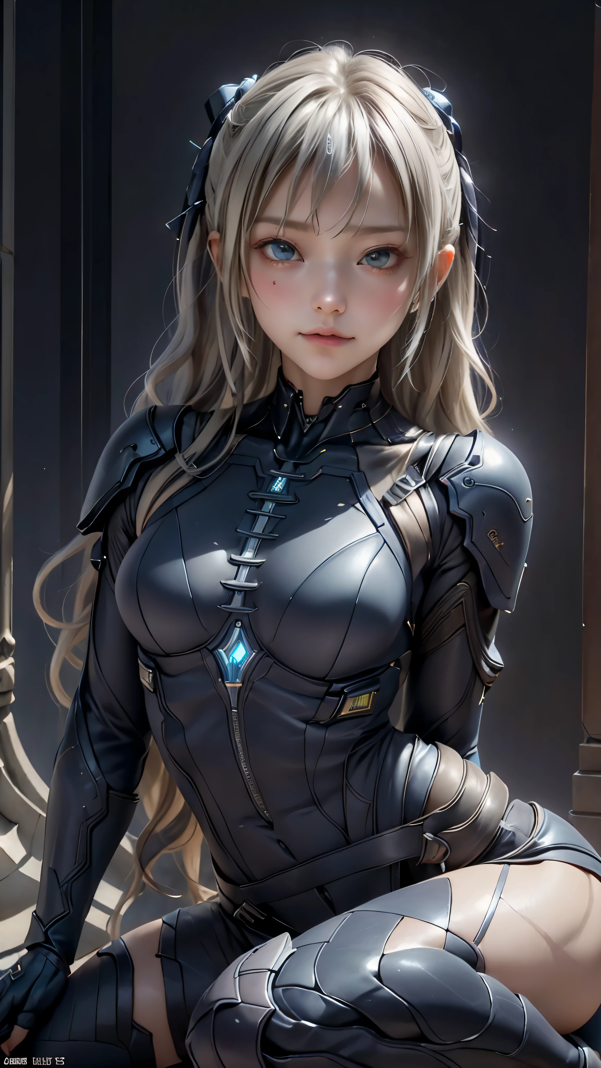 ((highest quality)), ((masterpiece)), (be familiar with:1.4), 。.。.。.3D, beautiful cyberpunk woman image,nffsw(high dynamic range),ray tracing,NVIDIA RTX,super resolution,unreal 5,scattered below the surface,PBR texturing,Post-processing,anisotropic filtering,written boundary depth,maximum clarity and sharpness,multilayer texture,Albedo and specular maps,surface shading,Accurate simulation of light-matter interactions,perfect proportions,octane rendering,two-tone lighting,wide aperture,Low ISO、White balance、Rule of thirds、8,000 students、((straight long hair))(((White and navy blue clothing)))(((blonde)))((12 years old))