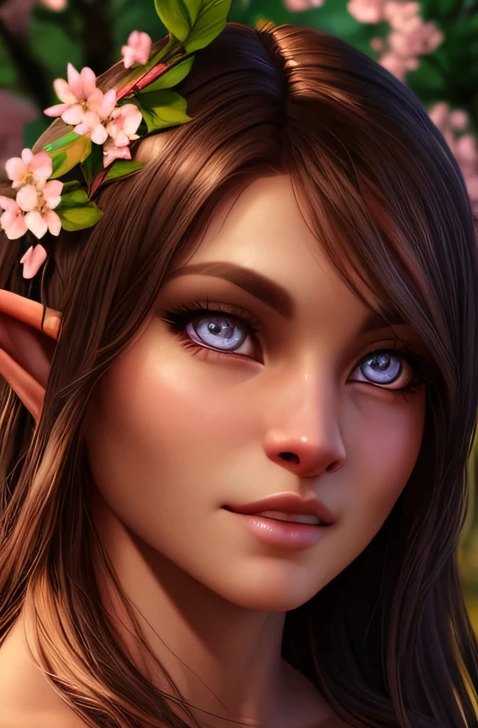 (Beautiful elven druid girl 1.3) hugs a large black wolf that looks like a person (masterpiece, Best quality, ultra detailed, beautiful detailed bright eyes:1.2), better lighting, (Best shadow, very gentle and beautiful, blossom, Iridescent), masterpiece, Best quality:1.1, Realistic:1.3, cinematic lighting:1.2, on a sunny rock:1.5, ultra photorealistic, photoRealistic:1.0, Sharp Focus:1.1, depth of field:1.1, 50 mm, Hasselblad X1D II, in the picture there is a wolf and a girl