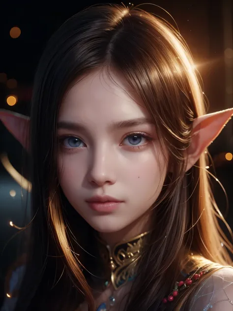 (best quality, 4k, high-resolution, masterpiece:1.2), ultra-detailed, realistic, radiant lighting, epoch elves, portraits, fanta...