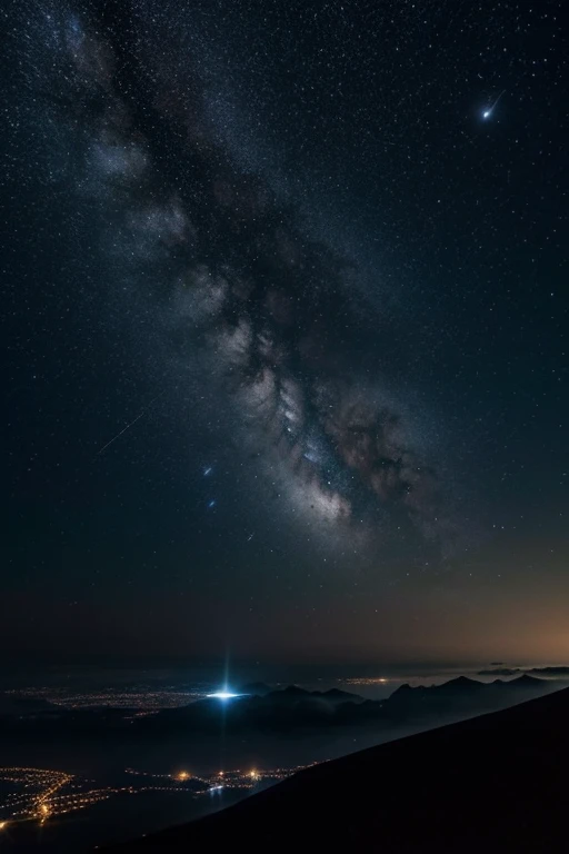 Un balai volant filant à travers le ciel nocturne, éclairé par la lueur de la lune. La sorcière qui chevauche le balai est vêtue d'une cape sombre et arbore un chapeau pointu. Autour d'elle, des étoiles scintillent et des nuages créent une atmosphère mystérieuse. Le style de l'image est inspiré de l'art gothique avec des traits détaillés et des contrastes prononcés