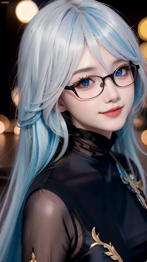 One wearing a black silk dress、Close-up of woman wearing black headband, guweiz style artwork, IG model | artistic germ, extremely detailed artistic germ, surreal anime, Soft portrait shots 8K, artistic germ. anime illustration, Bowater&#39;s art style, Bl...