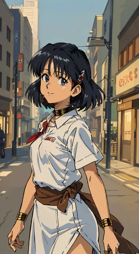 ((masterpiece, best quality illustrations)),(((extremely detailed anime:1.5,beautiful anime face:1.5))),cowboy shot,1woman,solo,20 year old beauty、nadia la arwall:1.2,focus face,smile,ideal ratio body proportions,slender  body,medium breasts,short cut hair...