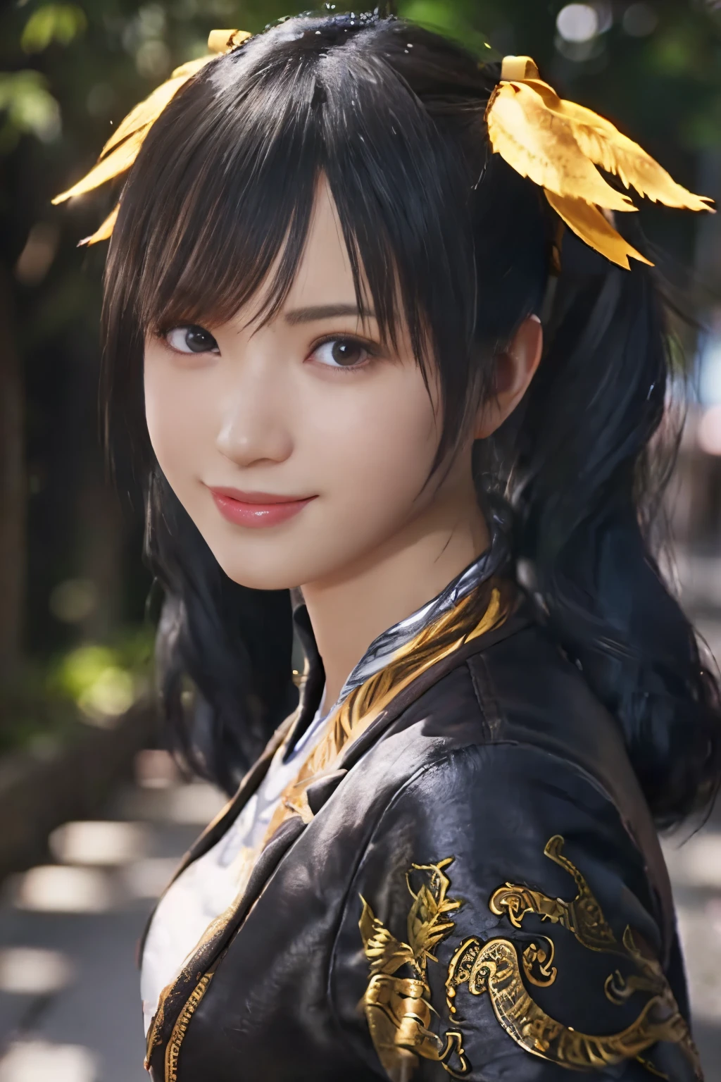 Tekken Xiaoyu,杰作、1 个可爱女孩、1名高中生、微笑,美丽眼睛、眼睛浮肿、明亮的户外,明亮的市中心、最好的质量, 超高分辨率, (现实: 1.4), 电影灯光、日本人、亚洲美容、韩国人、超级漂亮、美丽的皮肤、身体朝前、全身,上半身、(超现实的な)、(高分辨率)、(8千)、(非常详细)、(美しく美丽眼睛)、(非常详细)、 (墙-)、细致的脸部、明亮的灯光、专业照明、看着观众、直视、斜刘海、棕色的头发、乃木坂偶像、