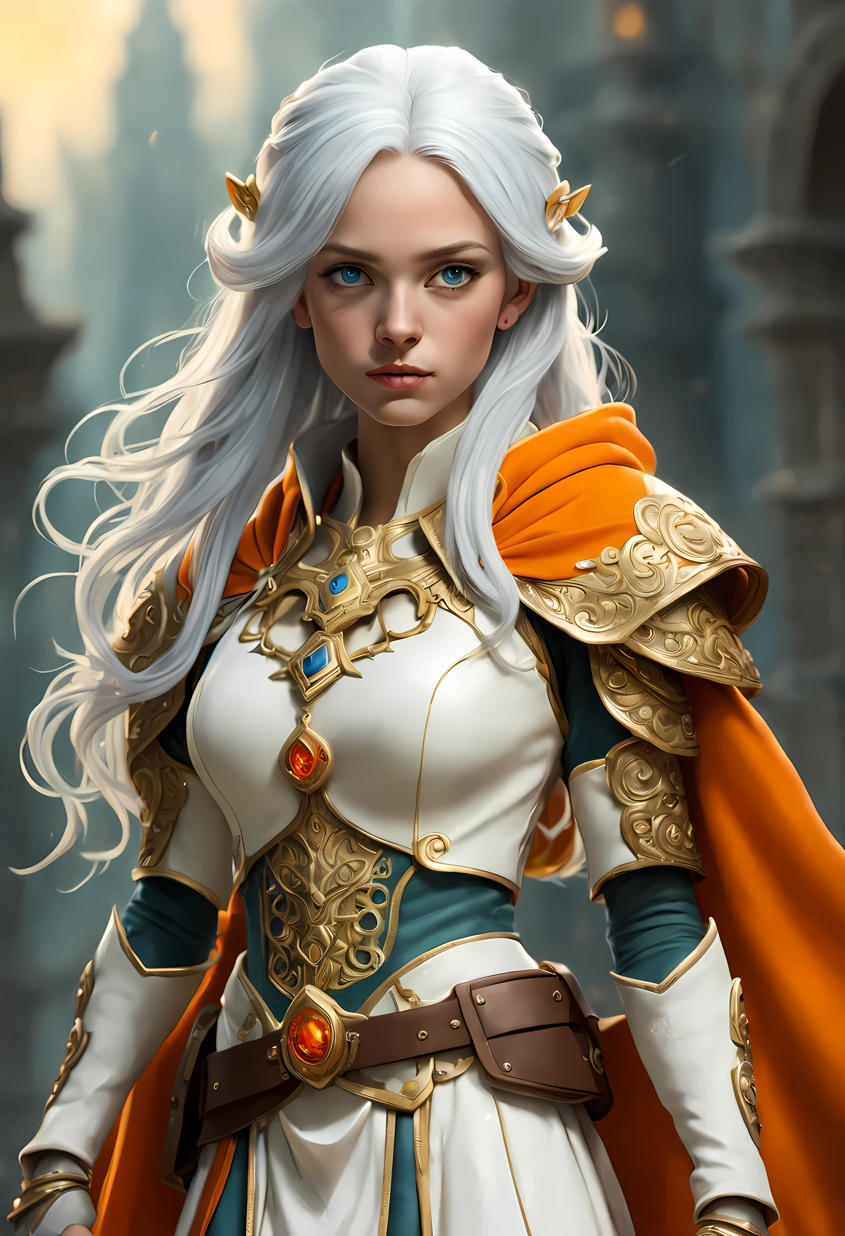 fAntAsy Art, dnd Art, RPG Art, Weitwinkelaufnahme, (mAsterpiece: 1.4) A (portrAit: 1.3) Intensiv detAils, highly detAiled, photoreAlistic, best quAlity, highres, portrAit A femAle (fAntAsy Art, MAsterpiece, best quAlity: 1.3) bl3uprint (Blau skin: 1.5, Intensiv detAils fAciAl detAils, exquisite beAuty, (fAntAsy Art, MAsterpiece, best quAlity) Kleriker, (Blau: 1.3) skinned femAle, (Weiß hAir: 1.3), long hAir, Intensiv (Grün: 1.3) Auge, fAntAsy Art, MAsterpiece, best quAlity) Armed A fiery sword red fire, weAring heAvy (Weiß: 1.3) hAlf plAte mAil Armor, weAring high heeled lAced boots, weAring An(orAnge :1.3) cloAk, weAring glowing holy symbol GlowingRunes_Gelb, within fAntAsy temple bAckground, Reflexionslicht, high detAils, best quAlity, 16k, [ultrA detAiled], mAsterpiece, best quAlity, (extremely detAiled), Nahaufnahme, ultrA Weitwinkelaufnahme, photoreAlistic, roh, fAntAsy Art, dnd Art, fAntAsy Art, reAlistic Art,((best quAlity)), ((mAsterpiece)), (detAiled), perfect fAce, ((no eArs: 1.6))