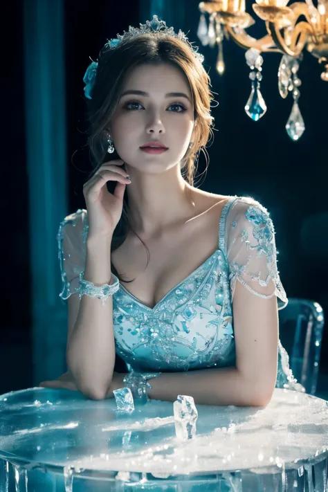 ((table top:1.4, highest quality)), (realistic pictures:1.4), 
((1 girl)), 
(超High resolution:1.2), very delicate and beautiful,...