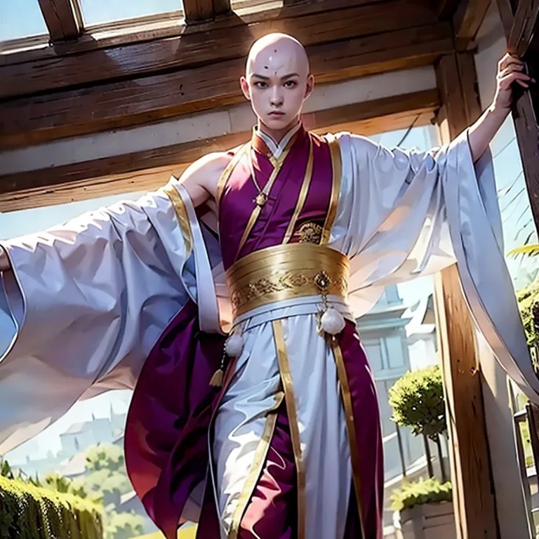 Chinese monk 僧