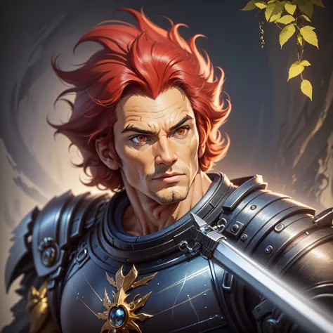 king lion-o, (best quality:1.13), (realistic:1.1), (detailed:1.15),(skin details), dappled light, (look at viewer), (skin textur...