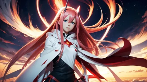 create a picture wallpaper of zero two anime