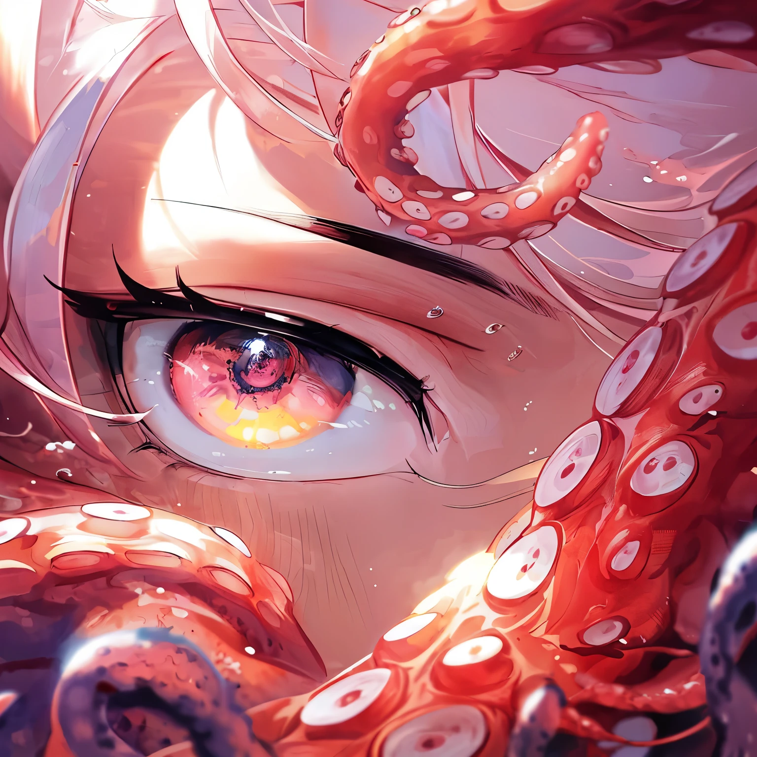 octopus girl wallpaper