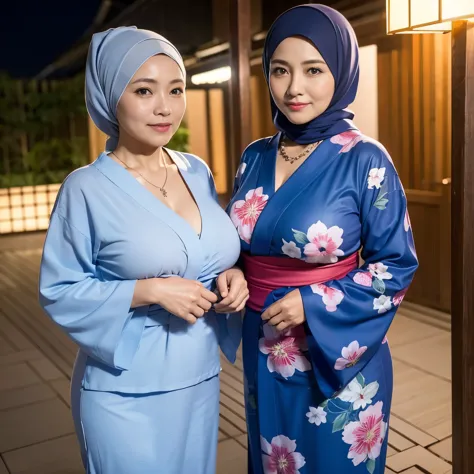 58 Years old, Indonesian mature woman, wearing Wide Hijab, perfect , natural Gigantic breast : 96.9, gorgeous eyes, Soft smile, ...