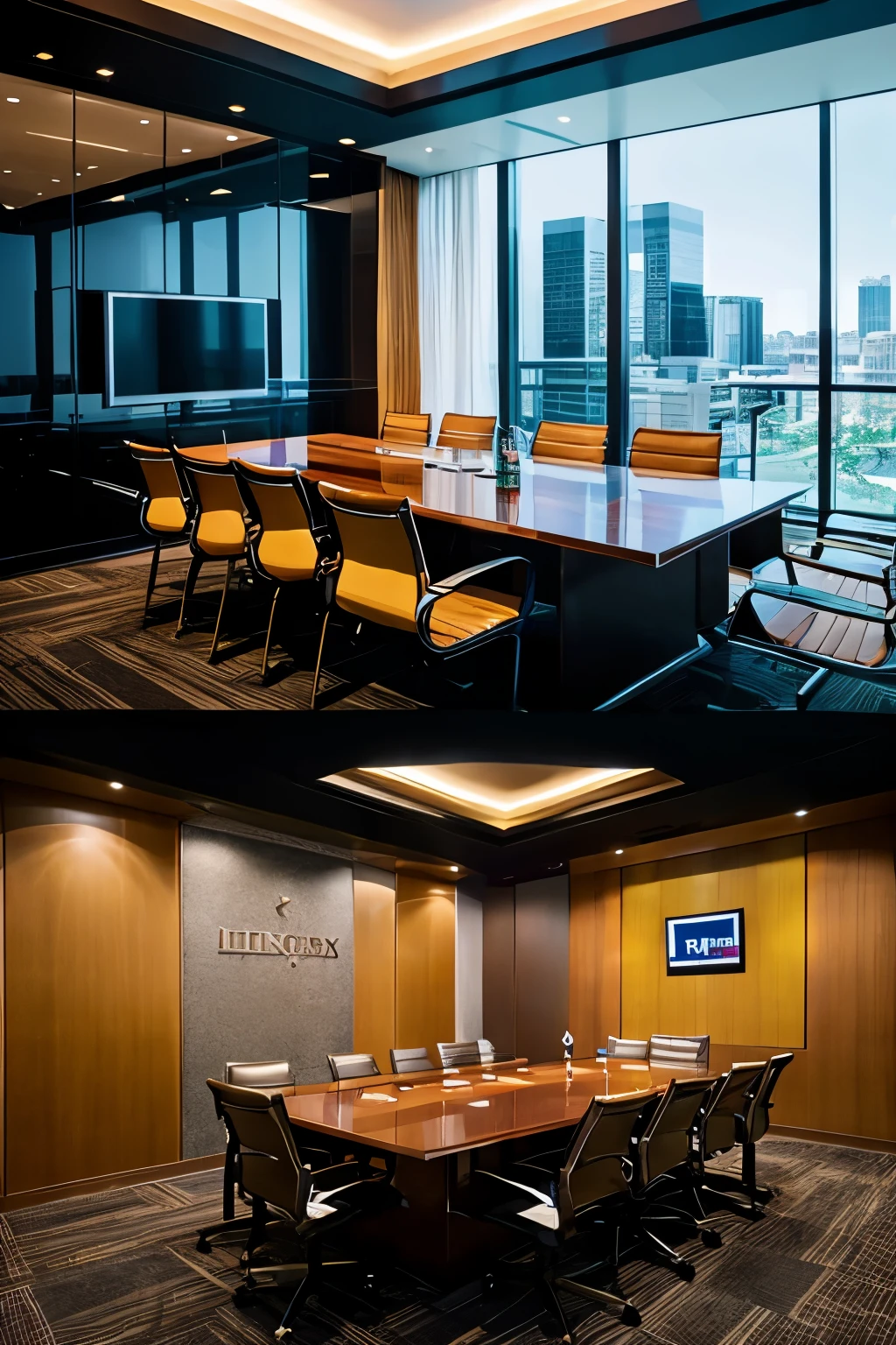 luxury conference room interior