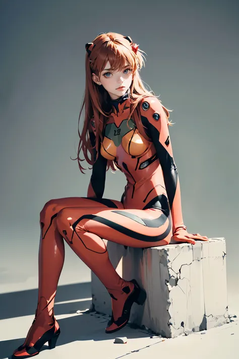 ((masterpiece, high quality, best quality, 8k, wallpaper, detailed)), 1girl (asuka evangelion)best quality, masterpiece, realist...