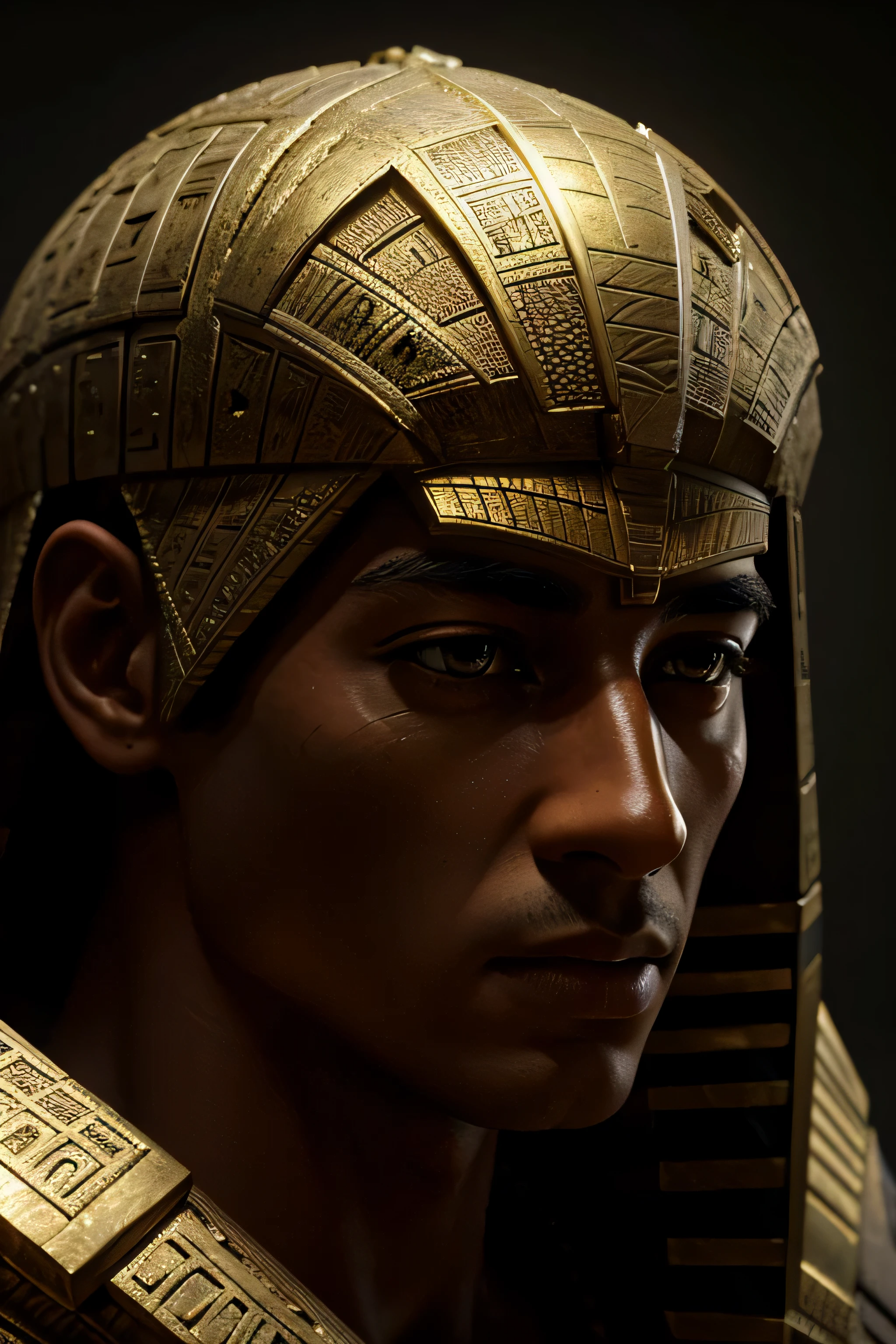 Enoch: O misterioso construtor da grande pirâmide do Egito, revelado em textos antigos muito antigos. melhor qualidade, realista, photorealista, (detalhes intrincados:1.2), (delicado detalhado), (luz cinematográfica), linha clara, foco nitído, realista face, rosto detalhado, papel de parede da unidade 8k, resolução ultra alta, (photorealista:1.4), Olhando para o visualizador