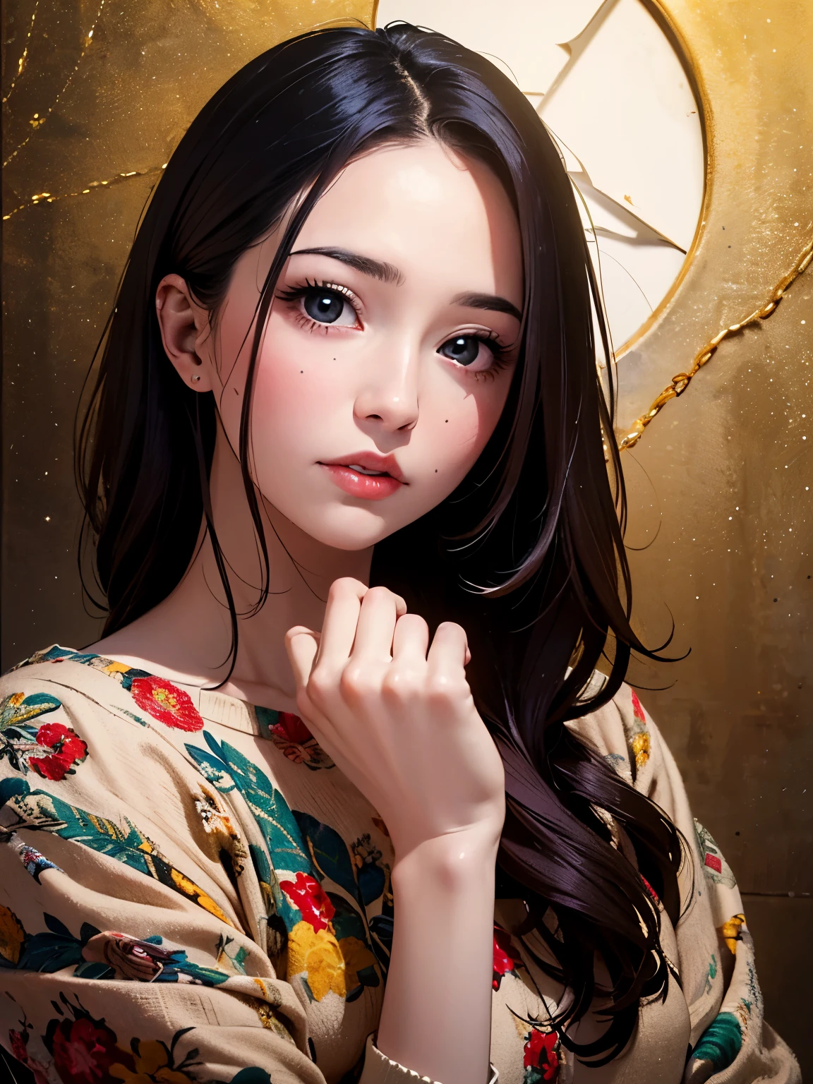 ((masterpiece, highest quality, Super fine, High resolution)), alone, beautiful girl, shining eyes, perfect eyes, 15 years old, 5 fingers on hand, Silver theme,