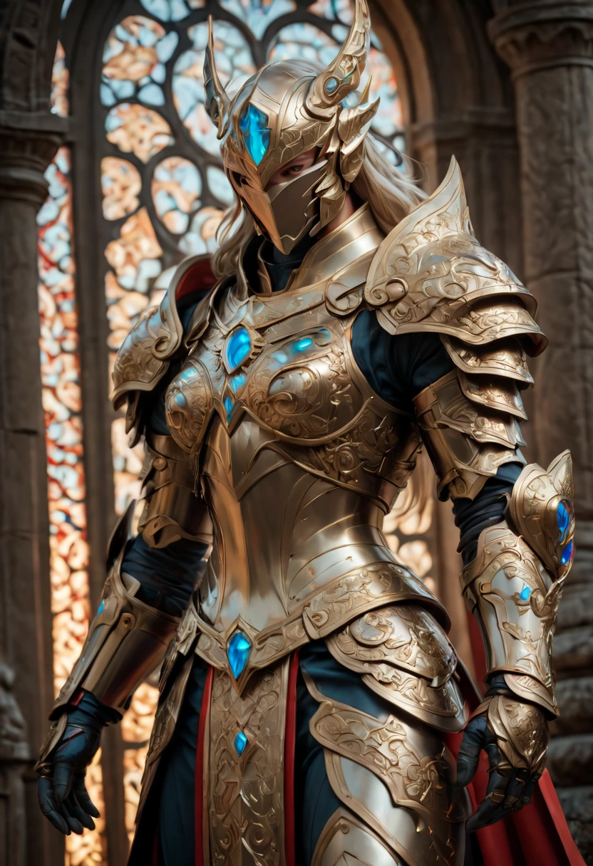 Hero of Another World, Gorgeous armor, (best quality, masterpiece, Representative work, official art, Professional, Ultra intricate detailed, 8k)