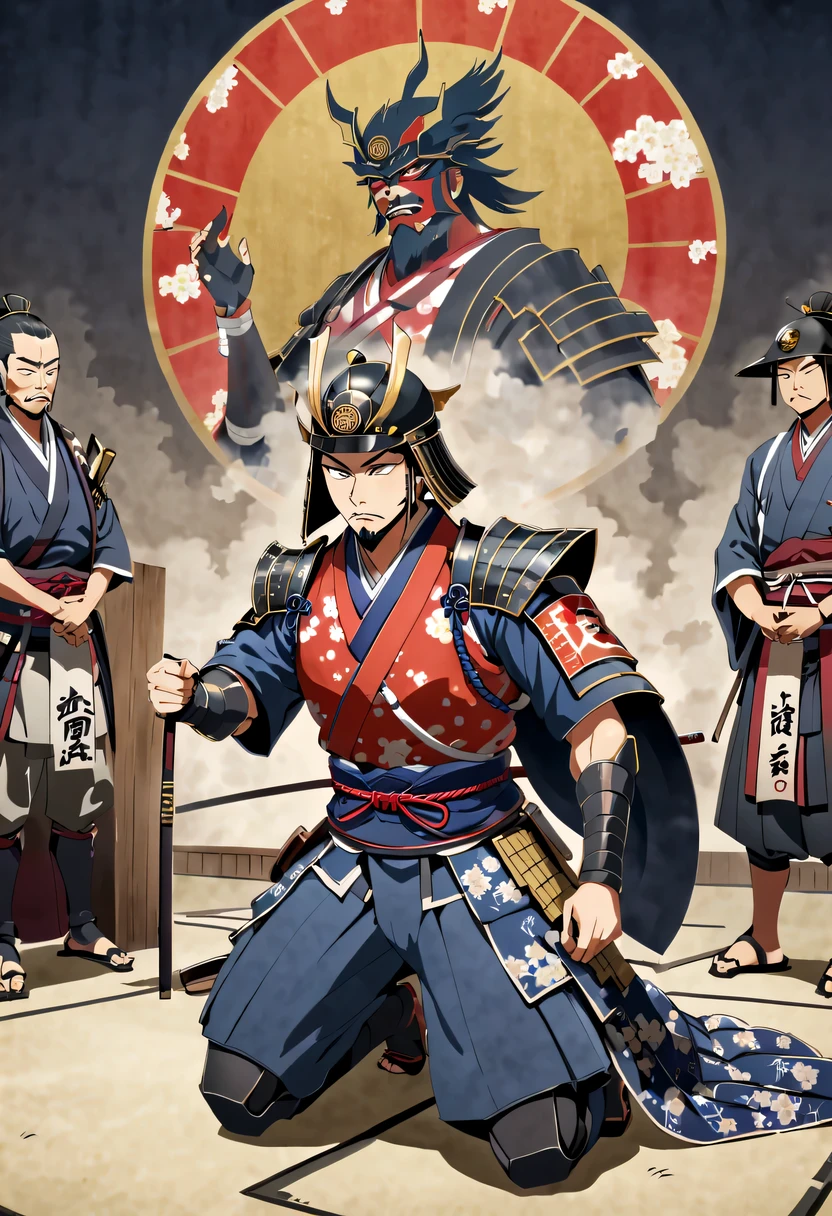 Japanese，kneel，Daimyo，shogunate，loyalty，obey
