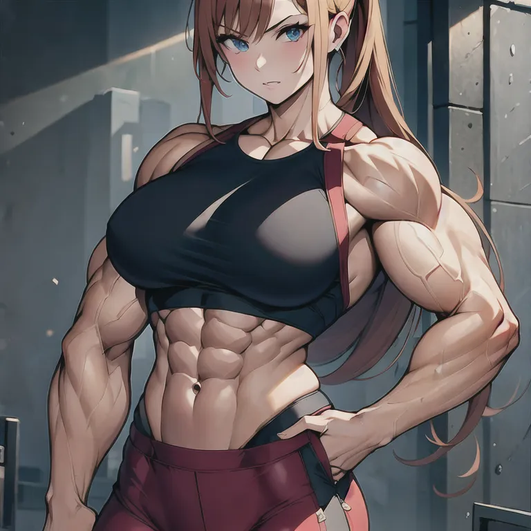 BodyBuilder-Muscle Woman