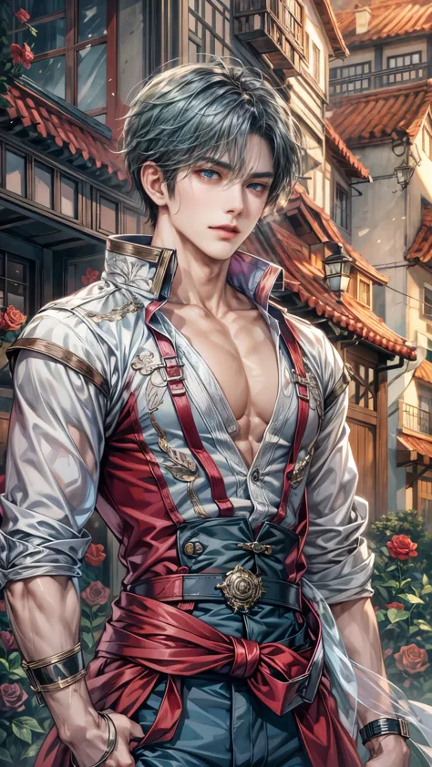 (absurdres, highres, ultra detailed, hdr), masterpiece, intricate details, best quality close-up picture of a character from sui...