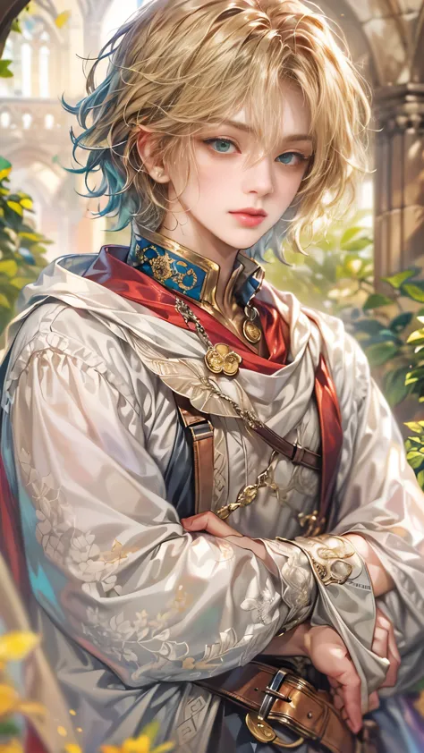 (absurdres, highres, ultra detailed, HDR), masterpiece, Intricate details,best quality picture of a character from Octopath Trav...