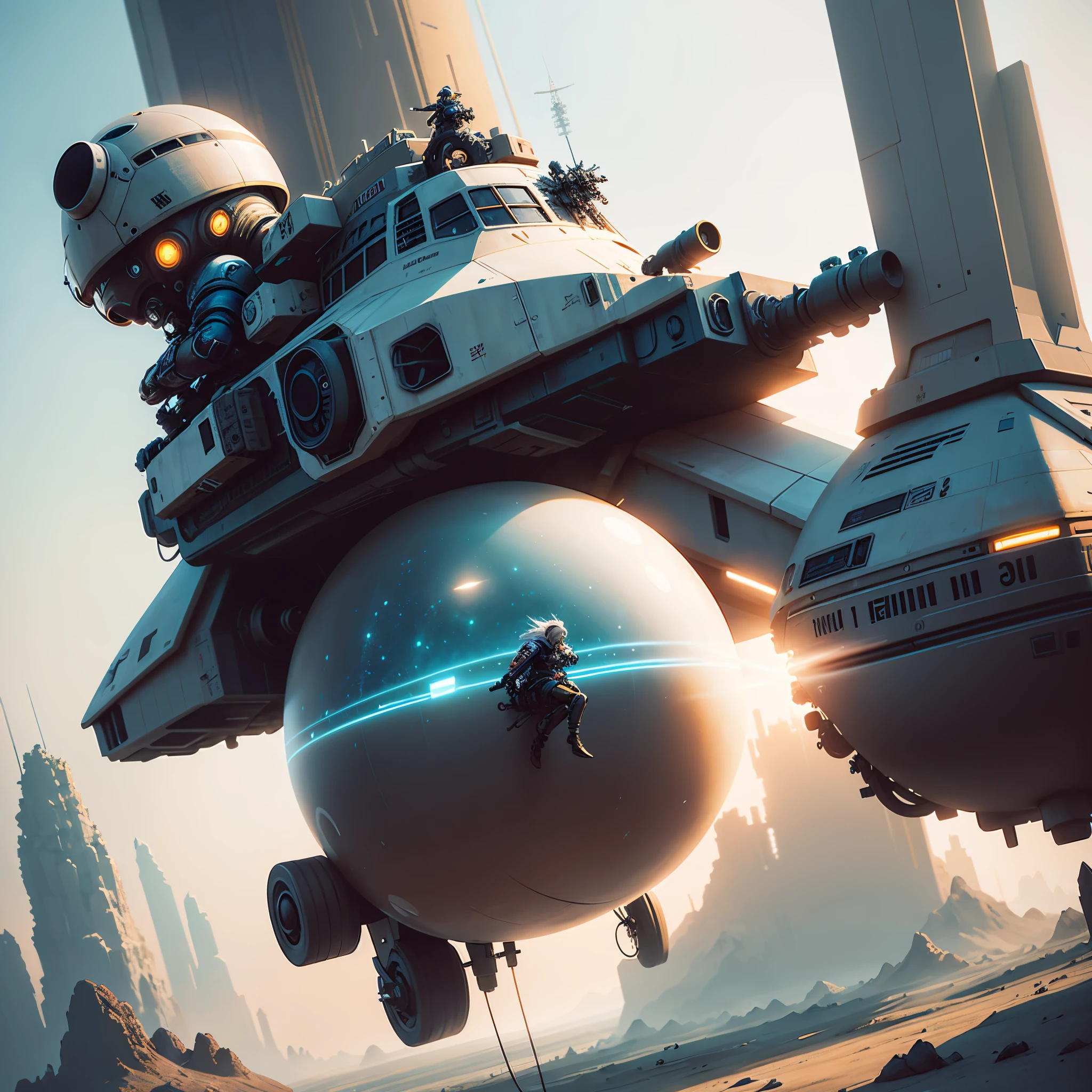 Raumschiff mit einer Frau auf dem Rücken in den Himmel, Octane Render Sci-Fi, Ross Tran 8K, Jessica Rossier Fantasiekunst, 3D-Octane-Render-Konzeptkunst, Science-Fiction-Pilot, Nier Automata Raumschiff-Stil, Octane-Gesellschaft, fliegendes Scifi-Fahrzeug, 8k, cgsociety 8 k, 8k, Star Citizen digitale Kunst