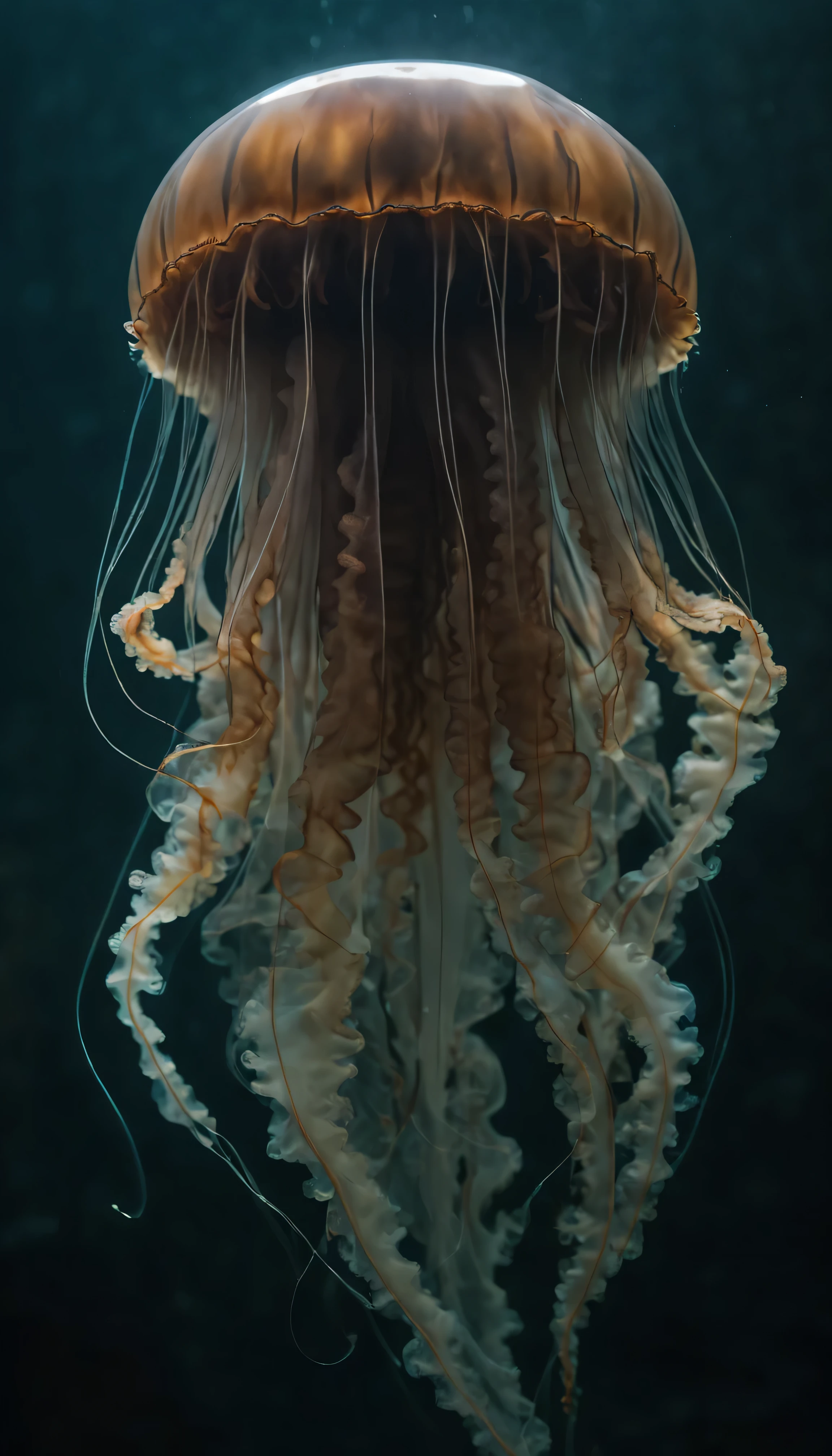 (a Jellyfish), creature, horror, ectoplasm, ghost, translucent, (nightmare), chaos, masterpiece, best quality, (intricate details), (****), eldritch, glow, glowing eyes, horror, misty, ectoplasm, translucent, volumetric lighting, unique pose, dynamic pose, dutch angle, 35mm, anamorphic, lightroom, cinematography, film grain, HDR10, 8k hdr, Steve McCurry, ((cinematic)), RAW, color graded portra 400 film, remarkable color
