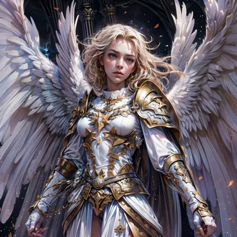 16K, ultra detailed, masterpiece, best quality, (extremely detailed), arafed, dnd art, portrait, full body, aasimar, female, (Ma...