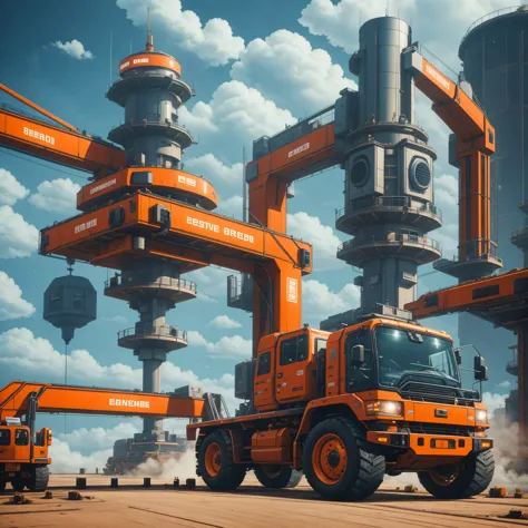 comg3o，mining giant truck