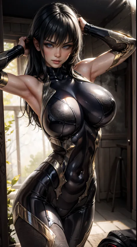  (best quality,4k,8k,highres,masterpiece:1.2),ultra-detailed,(realistic,photorealistic,photo-realistic:1.37),beautiful girl,long straight black hair,fit body,

ultra-detailed armpit,beautiful detailed sweat pores,smooth skin texture,meticulously rendered,
...