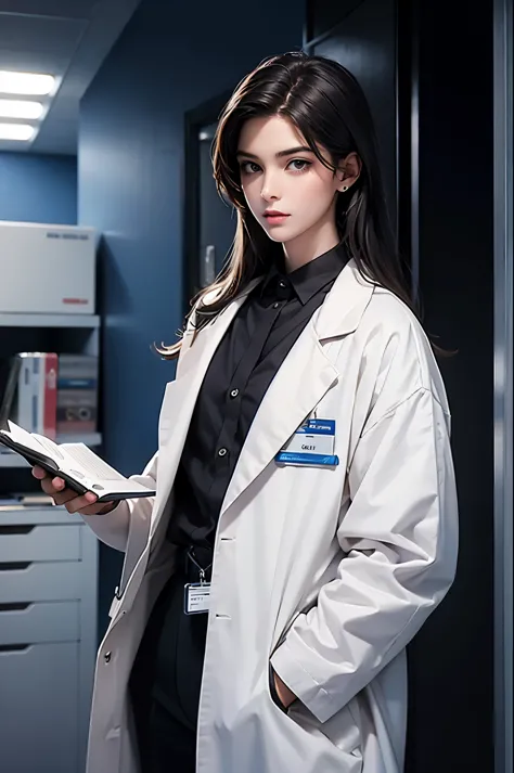a lady beautiful doctor