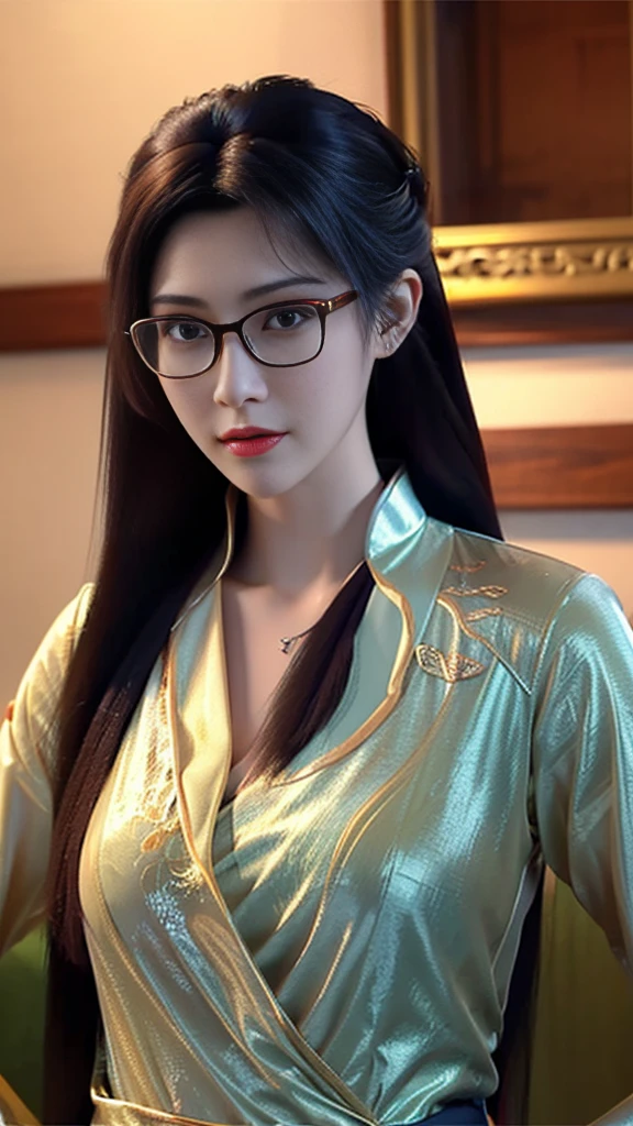 (Лучшее качество, high một người phụ nữ носить очки và áo sơ mi trắng đang nhìn vào máy ảnh, В очках, В очках vuông, носить очки tròn lớn mỏng, реальность. Чэн И, носить очки, красивая Жуань Цзя!, носить очки, китаянка, от Е Синь, Yun Yuncô gái носить очки, носить очки tròn nhỏ, Высококачественные портреты, cô gái носить очки tròn, китаянка yunxi Yun Yun