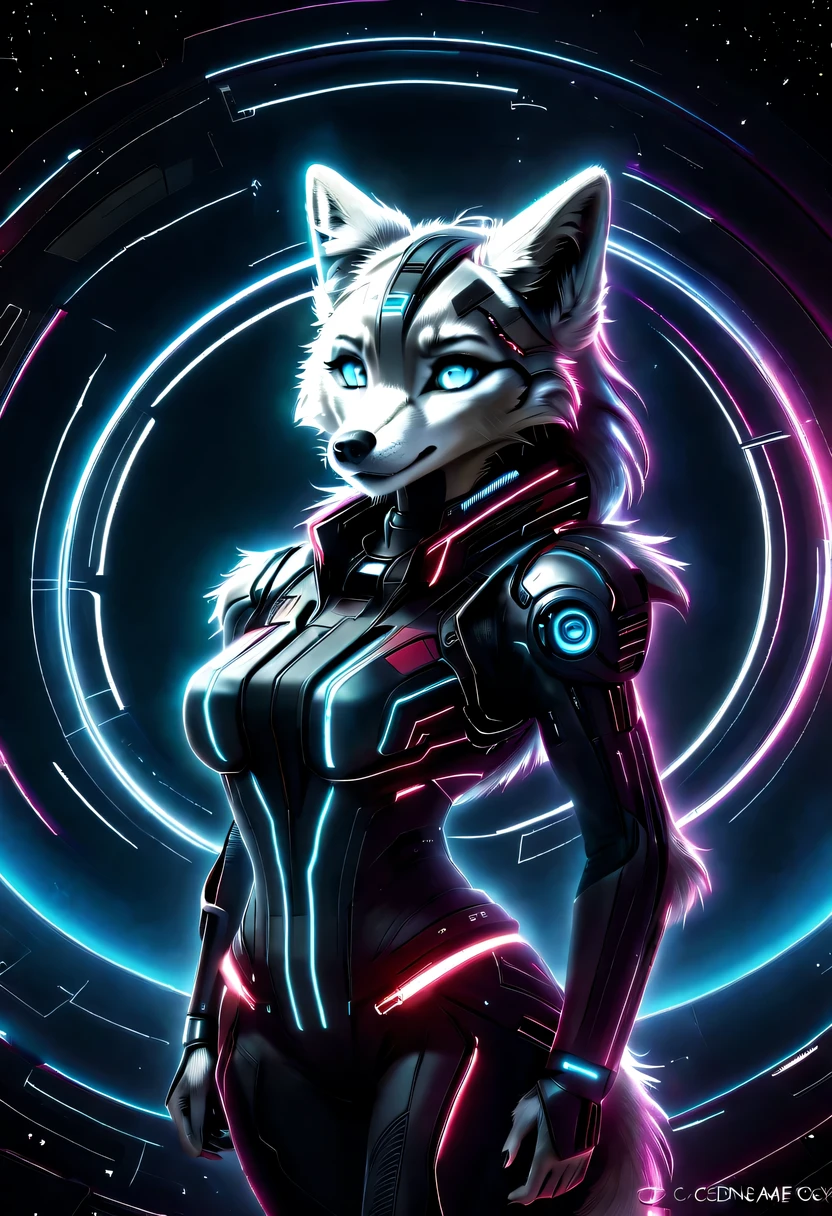 《codename arctic fox》,Science fiction,futuristic,cyberpunk,Surrealism,