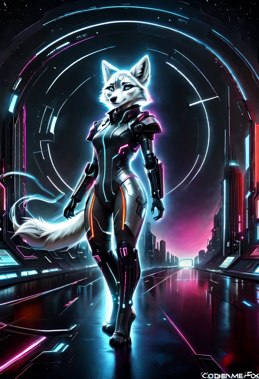 《Codename Polarfuchs》,Science-Fiction,futuristisch,cyberpunk,Surrealismus,