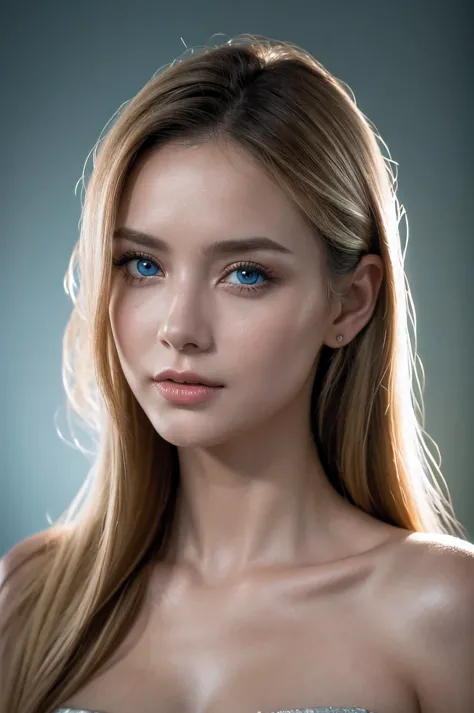 (close, Editorial photo of a 20 year old girl, blue eyes, delicate eyes, Since the 1980s), (highly be familiar with face:1.4) (s...