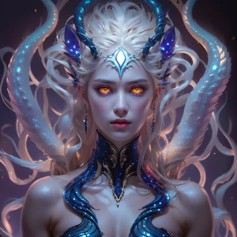 (1 female medusa-like mutant: 1.2), with a beautiful, enchanting face, this alien seduces us with her allure. her captivating re...