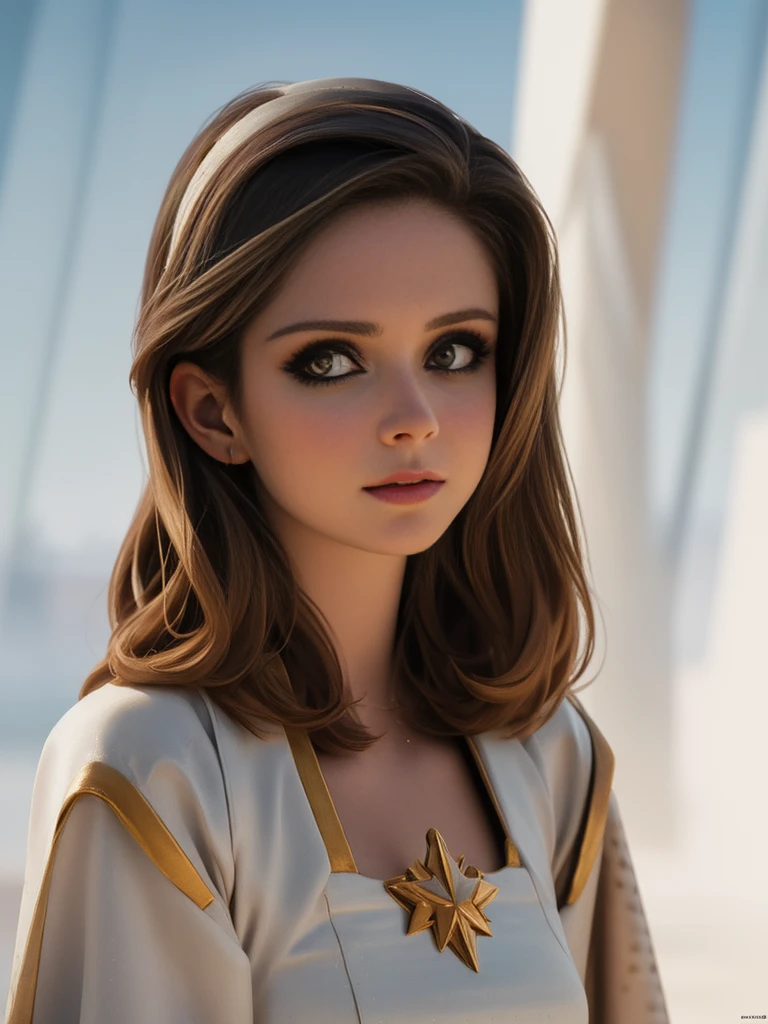 (best quality,4k,8k,highres,masterpiece:1.2),ultra-detailed,(realistic,photorealistic,photo-realistic:1.37),classic style,warm tones,soft lighting,realistic details,soft shadows,shiny skin,intense gaze.