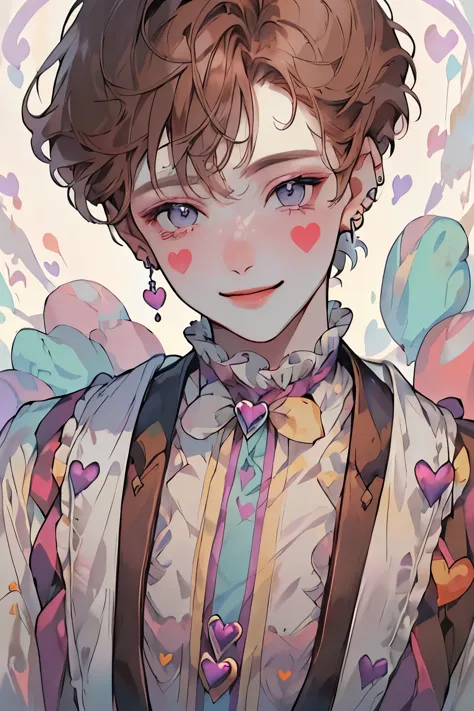 1boy, masterpiece, detailed,  ((detailed eyeoonlight, pastel, short hair, formal clothes(18th century male clothes), looking at ...