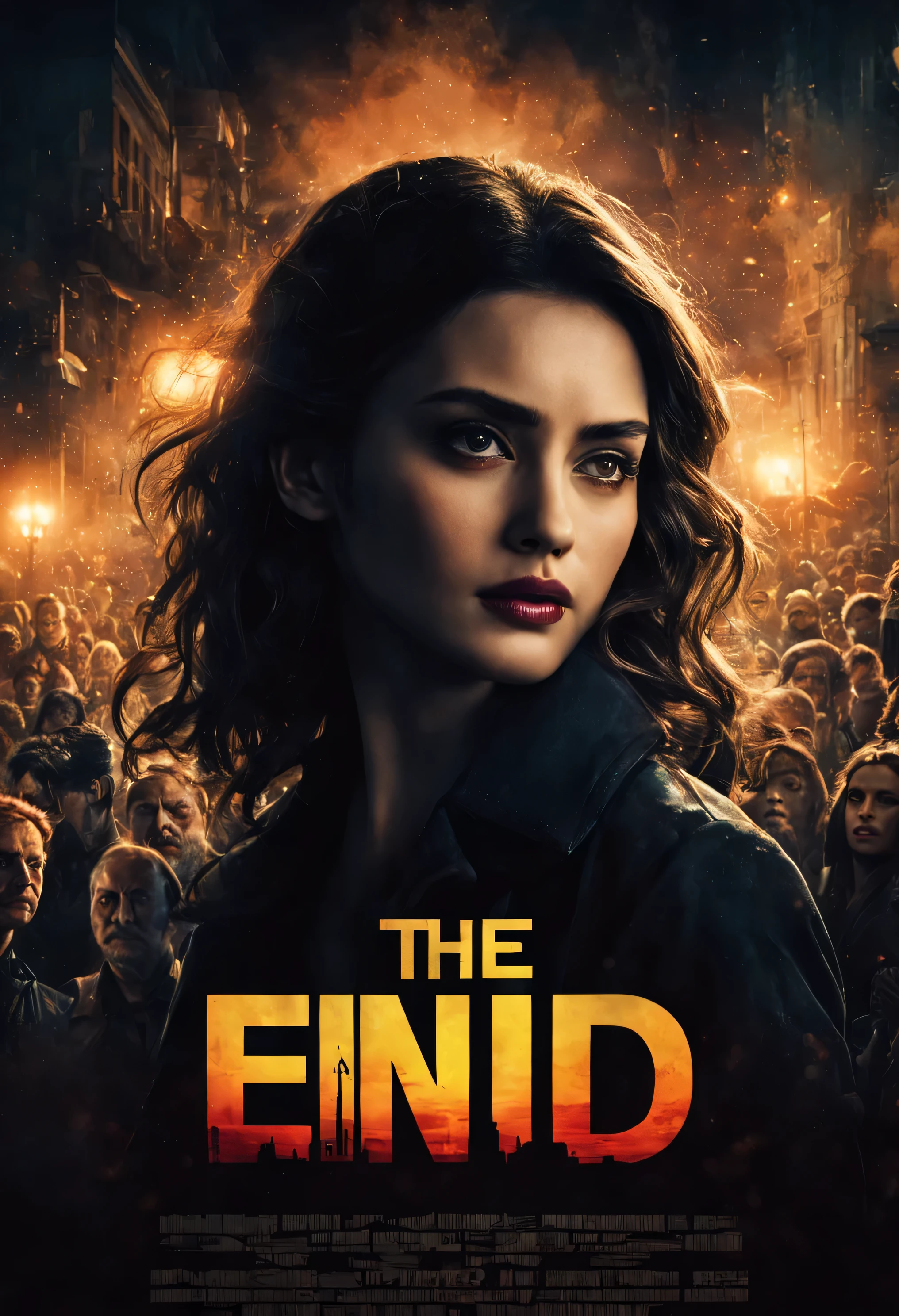 The end movie poster - SeaArt AI