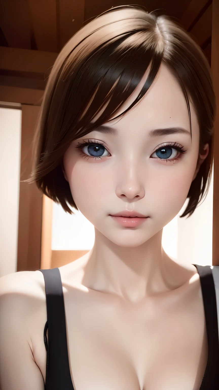 (no:1.5), close, masterpiece, highest quality, RAW photo, realistic, face, incredibly absurd, beautiful girl, cute, short hair, Depth of the bounds written, High resolution, super detailed, finely, very detailed, very detailed eyes and face, sharp pupils, real students, sharp focus, cinematic lighting