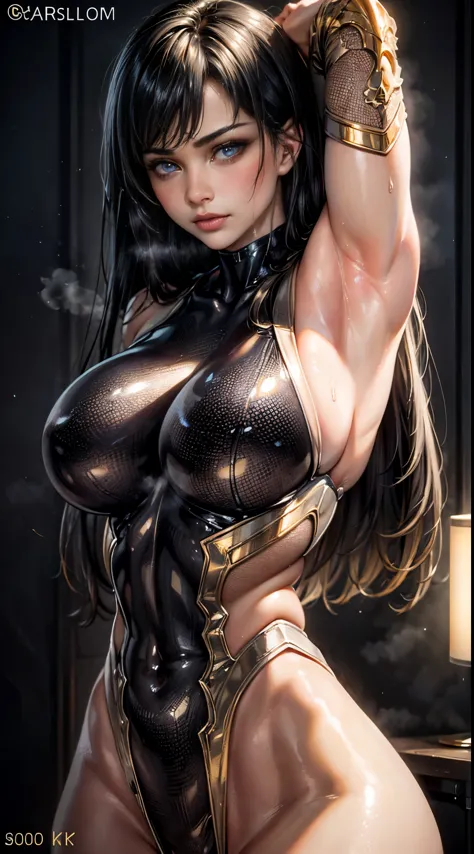  (best quality,4k,8k,highres,masterpiece:1.2),ultra-detailed,(realistic,photorealistic,photo-realistic:1.37),beautiful girl,long straight black hair,fit body,

ultra-detailed armpit,beautiful detailed sweat pores,smooth skin texture,meticulously rendered, ...