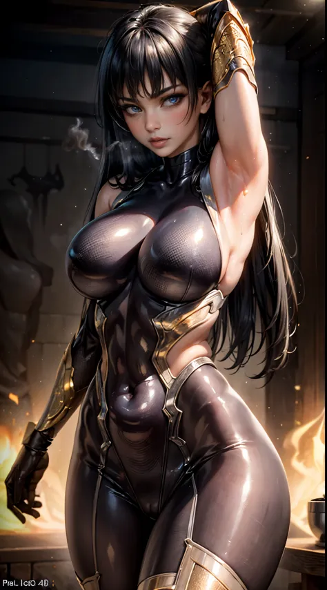  (best quality,4k,8k,highres,masterpiece:1.2),ultra-detailed,(realistic,photorealistic,photo-realistic:1.37),beautiful girl,long straight black hair,fit body,

ultra-detailed armpit,beautiful detailed sweat pores,smooth skin texture,meticulously rendered, ...