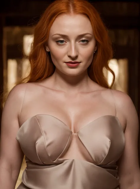 Face of Sophie Turner, Sansa Stark played by Sophie Turner, the de facto Lady of the Eyrie, is a 40-year-old mature queen with a...