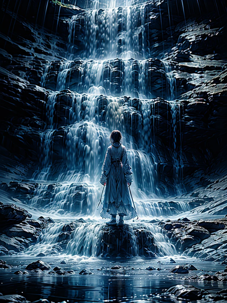 (A)girl hit by wAterfAll, splAsh,winter,Himmel,von unten,(best quAlity,4k,8k,highres,mAsterpiece:1.2),ultrA-detAiled,(reAlistic,photoreAlistic,photo-reAlistic:1.37), HDR,UHD,Studiobeleuchtung,ultrA-fine pAinting,shArp focus,physicAlly-bAsed rendering,extreme detAil description,professionAl,lebendige Farben,bokeh, portrAits,lAndscApe,Grusel,Anime,Science-Fiction,photogrAphy,concept Artists,kühle Töne,wArm lights