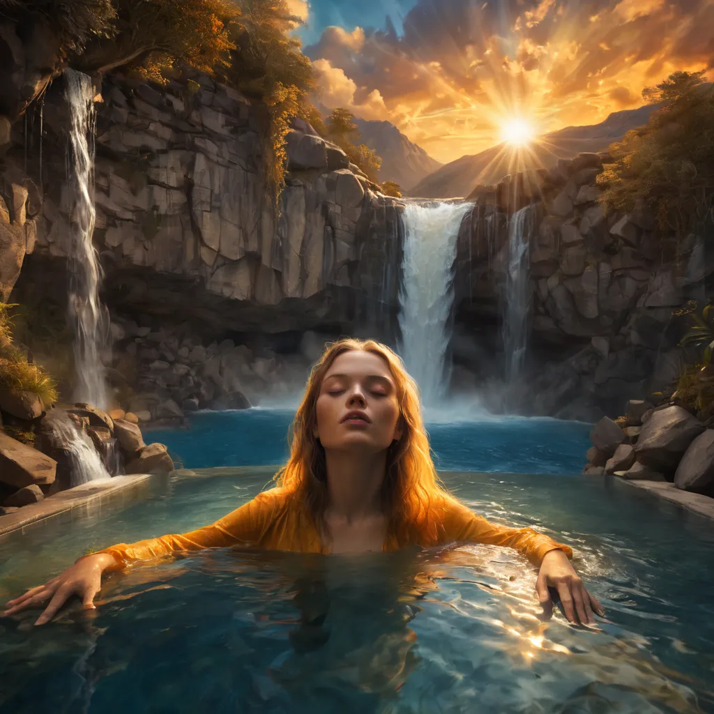 high resolution, high quality, masterpiece. surreal landscape integrating a human face with closed, peaceful eyes into a mountai...