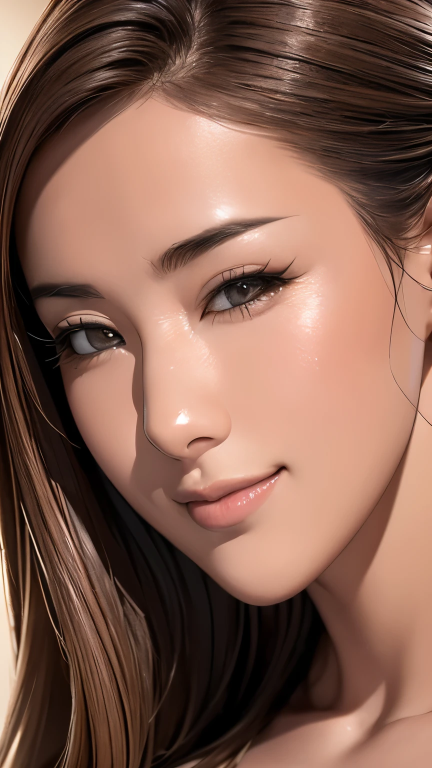 "Enhance quality and detail、create great work, A masterpiece of high-resolution CG that expresses ultra-realistic textures and detailed designs.."
(Prompt 1: "Enhance quality and detail，Create stunning high-resolution CG masterpieces，Features ultra-realistic texture and sophisticated design。")、smile with your mouth closed