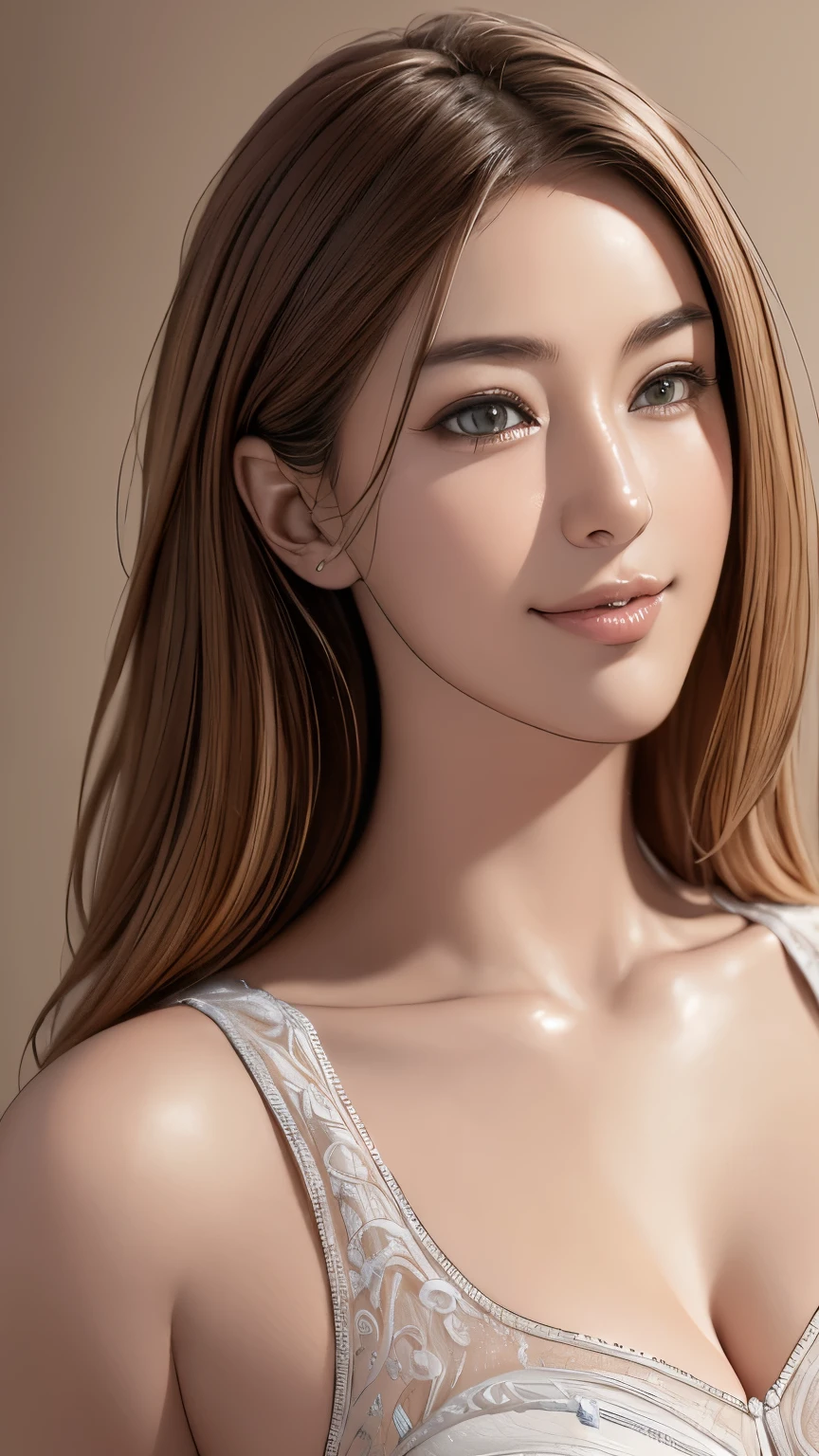 "Enhance quality and detail、create great work, A masterpiece of high-resolution CG that expresses ultra-realistic textures and detailed designs.."
(Prompt 1: "Enhance quality and detail，Create stunning high-resolution CG masterpieces，Features ultra-realistic texture and sophisticated design。")、smile with your mouth closed