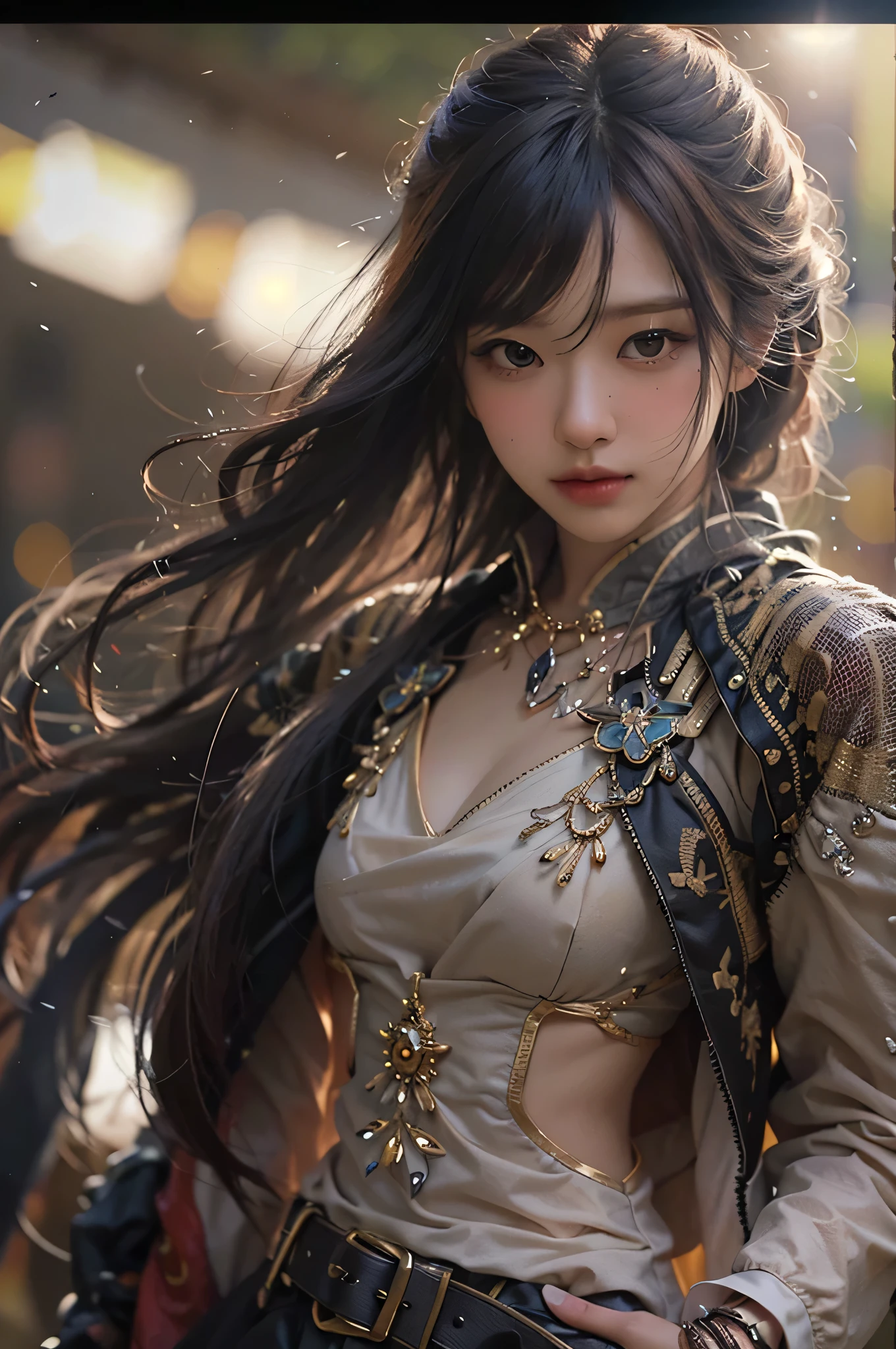 (highest image quality), (masterpiece), (vibrant, photography realistic, Realistic, Dramatic, Dark, Sharp focus, 8K), Close up Face, Highly detailed face and skin texture, in dessert, ethereal beauty, mature asian woman,black long hair, make up, sexy smile, nsfw ,Close up shot, ((backlight)), holding the gun, secret agent, dinamic pose, realistic, shooting pose, dust dessert