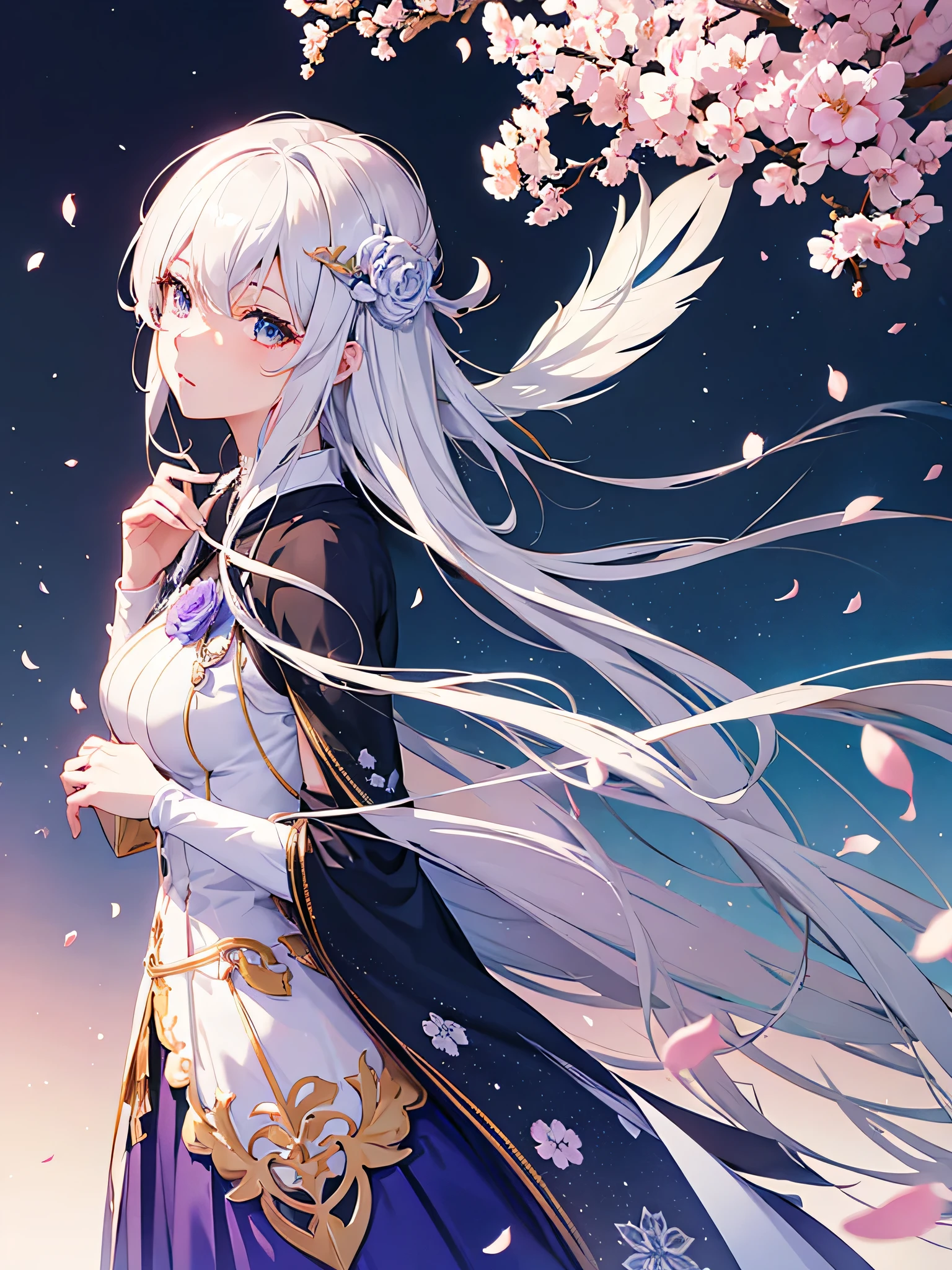 anime girl with umbrella and flowers in her hair, guweiz, detailed anime artwork, clean detailed anime art, detailed digital anime art, detailed anime art, beautiful anime portrait, beautiful anime girl, beautiful anime artwork, artwork in the style of guweiz, beautiful anime art, beautiful anime style, detailed portrait of anime girl, anime girl, beautiful anime, anime illustration