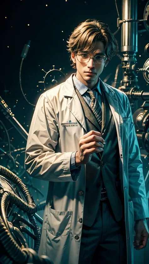 man, scientist, doctor