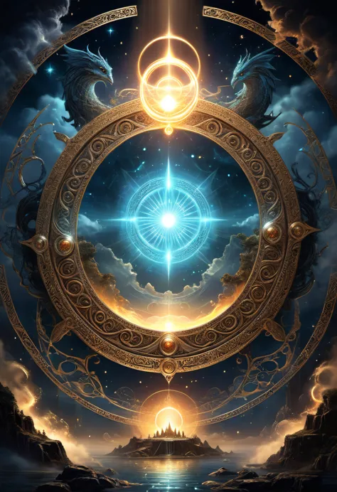 The origin of the ancient mark magic circle can be traced back to ancient times.，They are precious imprints left over from ancie...