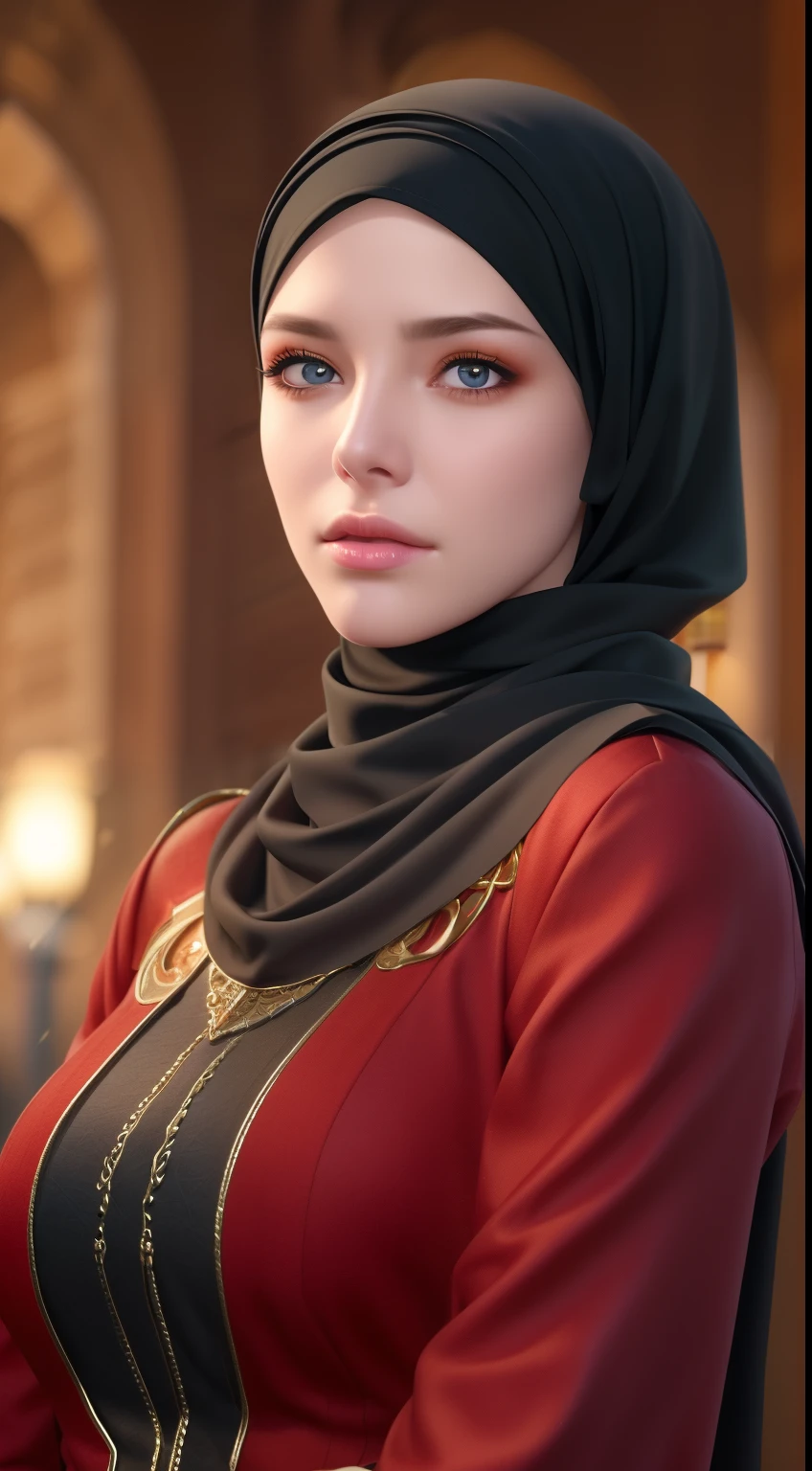 1girl, solo, beautiful face, high detailed realistic eyes, double eyelids, high detailed realistic pupils, (upon body from head to waist:1.36), (wearing hijab:1.37), (moslem headscarf:1.37), reading glasses, sitting alone on a long chair, amazing mosque park background, taj mahal, best quality, masterpiece, highres, black and white moslem female dress, Beautiful face, (upon body from head to waist:1.35), tyndall effect, photorealistic, dark studio, two tone lighting, 8k uhd, dslr, soft lighting, high quality, volumetric lighting, candid, Photograph, high resolution, 4k, 8k, Bokeh, (hyperrealistic girl), (illustration), (high resolution), (extremely detailed), (best illustration), (beautiful detailed eyes), (best quality), (ultra-detailed), (masterpiece), (wallpaper), (photorealistic), (natural light), (rim lighting), (detailed face), (high detailed realistic skin face texture), (anatomically correct), (heterochromic eyes), (detailed eyes), (sparkling eyes), (dynamic pose), (hair completely covered by the hijab:1.35), looking to viewer